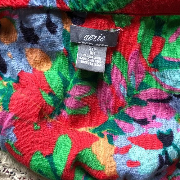 AERIE floral romper - Picture 7 of 7